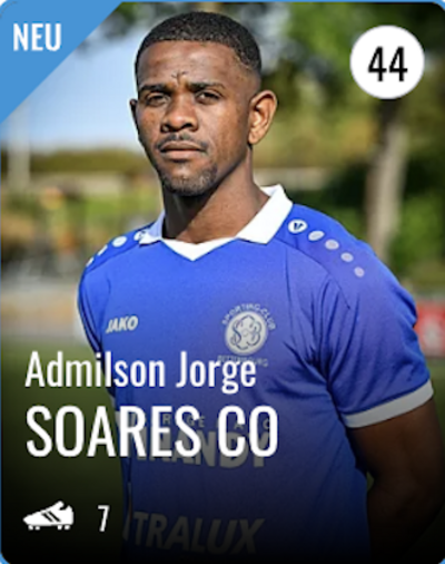 Admilson Jorge SOARES CÓ